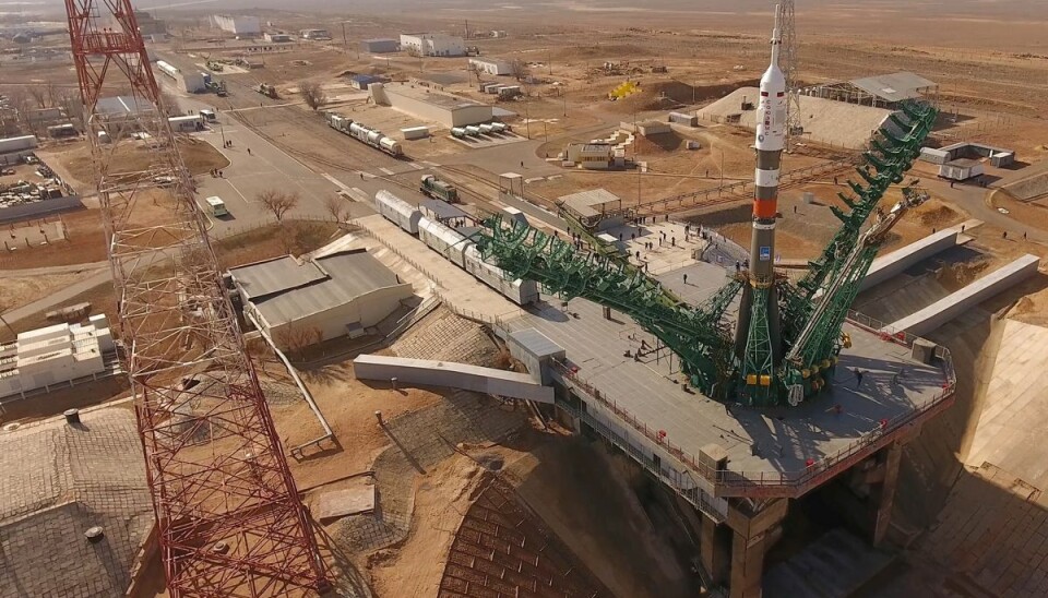 Kosmodrom Bajkonur er det rumcenter, hvorfra Rusland sender dets astronauter ud i rummet. (Arkivfoto). Kosmodrom Bajkonur er det rumcenter, hvorfra Rusland sender dets astronauter ud i rummet. (Arkivfoto).