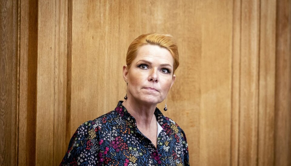 Inger Støjberg skal fremover være debattør i et radioprogram kaldet 'Det blå hjørne', som Avisen Danmark og Radio4 står bag. (Arkivfoto)