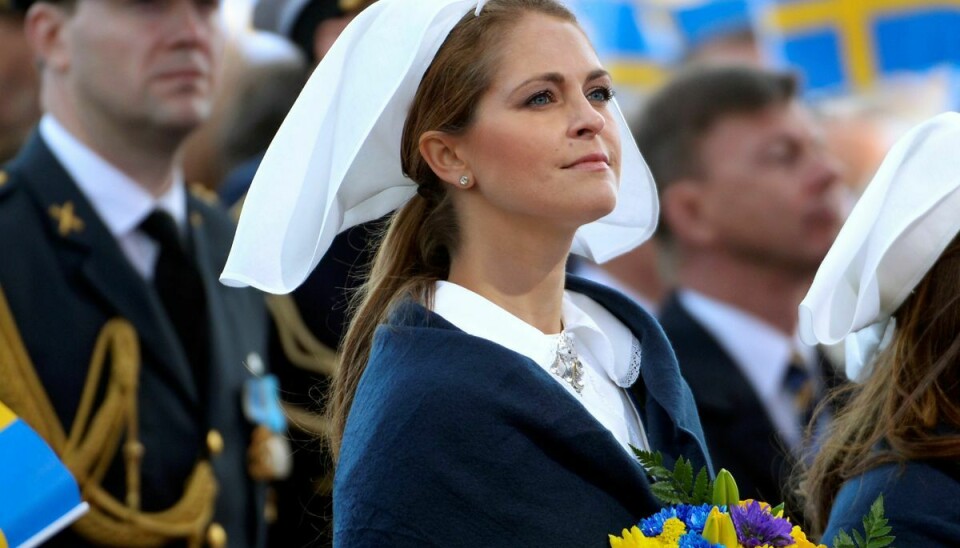 Prinsesse Madeleine, der har i 2021 ikke fået en krone i apanage.