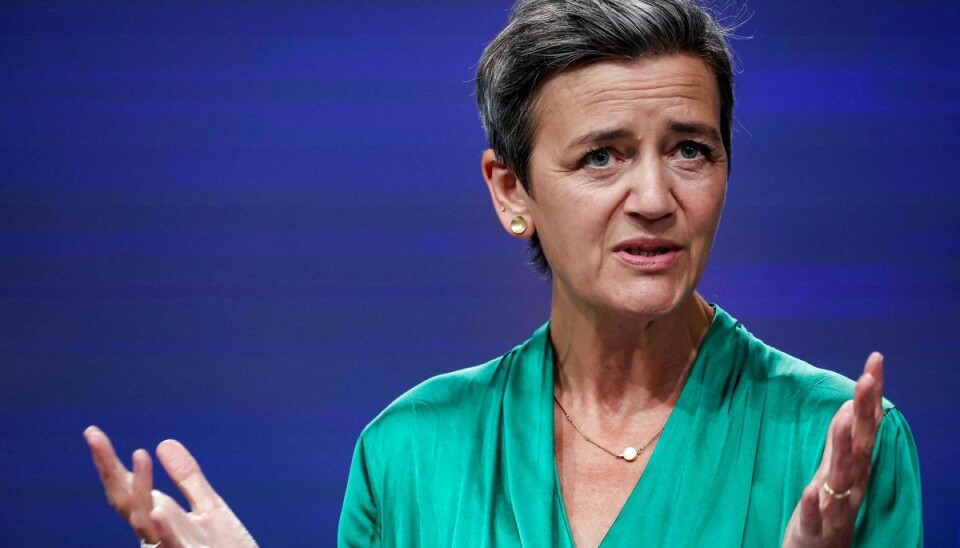 EU's vicekommissær og kommissær for konkurrence, danske Margrethe Vestager.