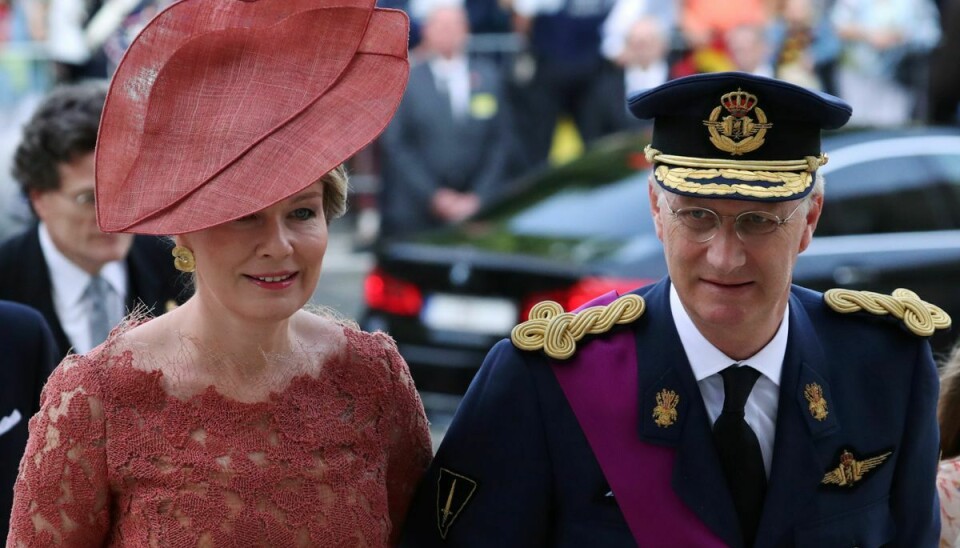Dronning Mathilde, her sammen med kong Philippe, er den seneste i rækken af kongelige, der er blevet testet positiv for covid-19.