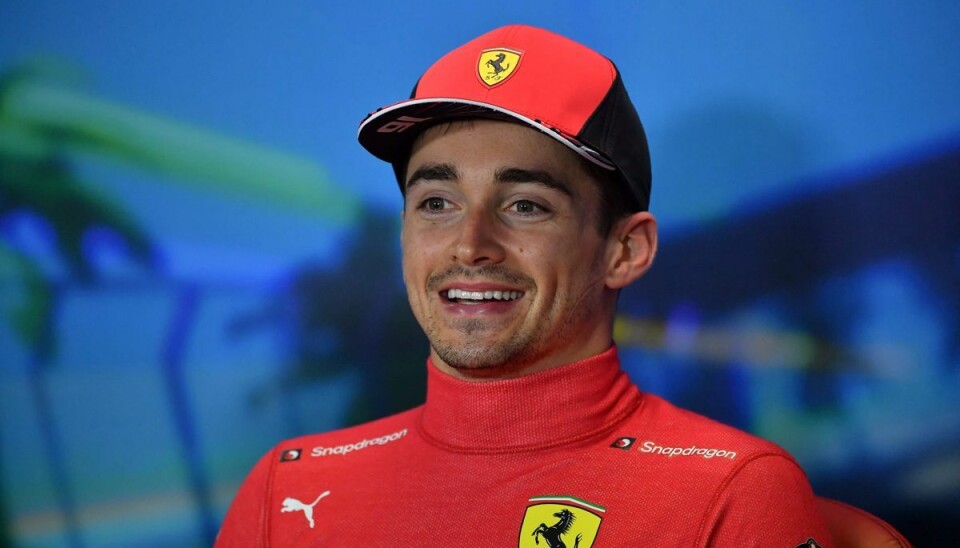 Den monegaskiske Formel-1 og Ferrari stjerne Charles Leclerc. Den monegaskiske Formel-1 og Ferrari stjerne Charles Leclerc.
