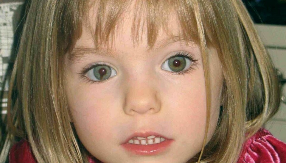 Den knap fireårig pige forsvandt i maj 2007.