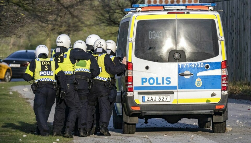 Der skal være affyret varselsskud i Norrköping
