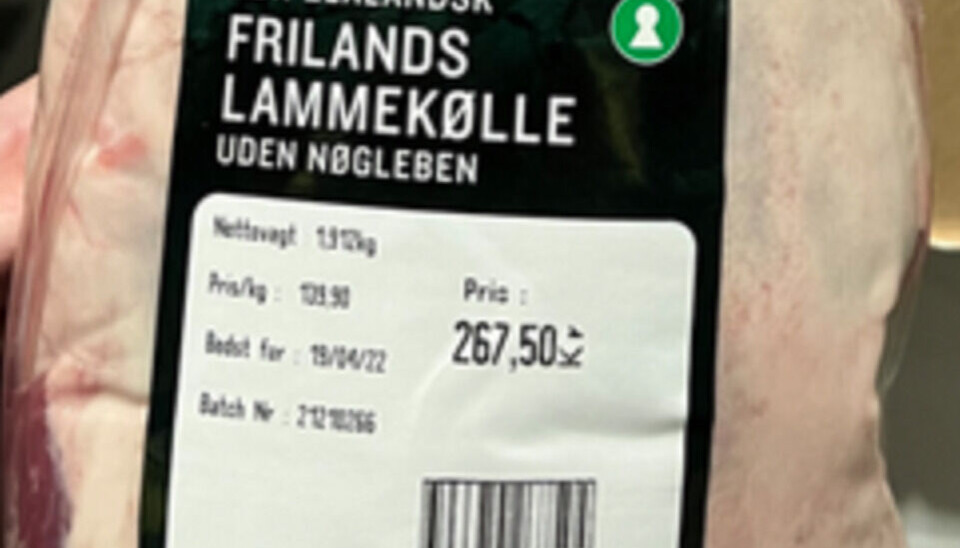 Det er denne type lammekølle, som du ikke skal spise. Det er denne type lammekølle, som du ikke skal spise.