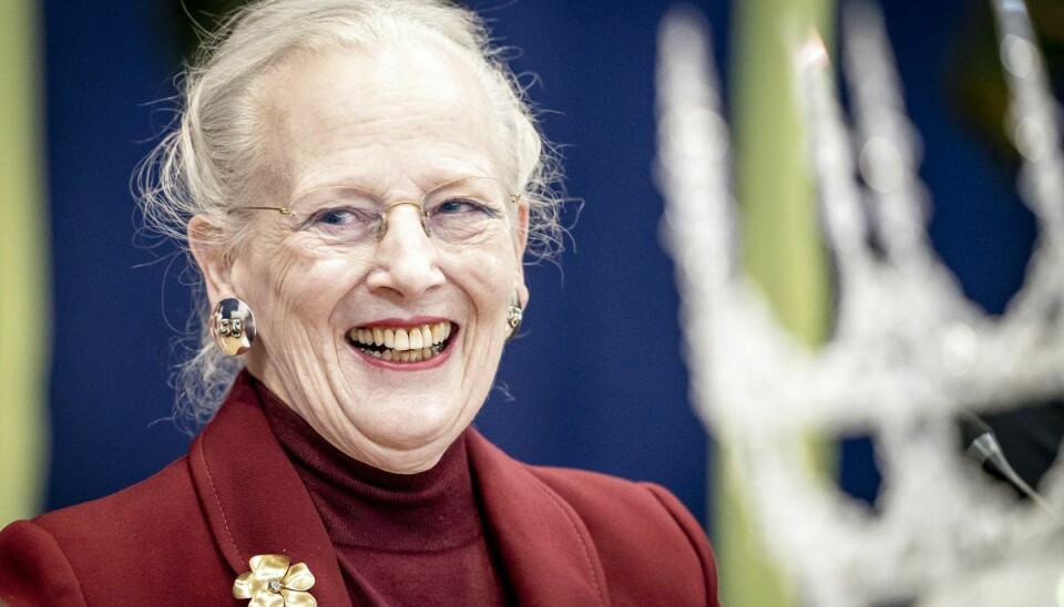 Dronning Margrethe, som i år fejrer 50 års jubilæum som Danmarks regent.