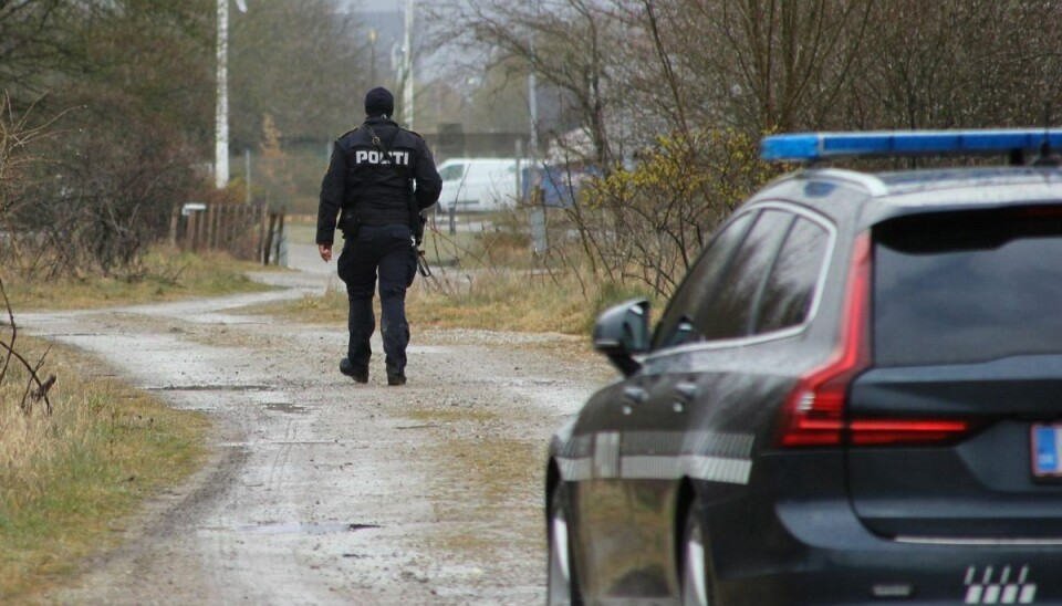 Politiet efterforsker et dødsfald Politiet efterforsker et dødsfald