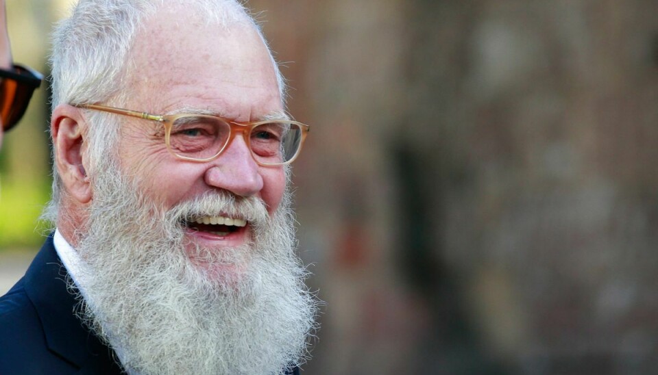 Skægget er blevet noget længere, siden David Letterman sagde farvel til sit daglige talkshow.
