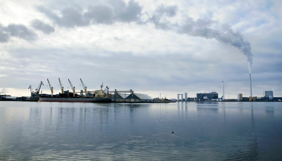 Vejret bliver nogenlunde, som det ses på billedet fra Kalundborg Havn