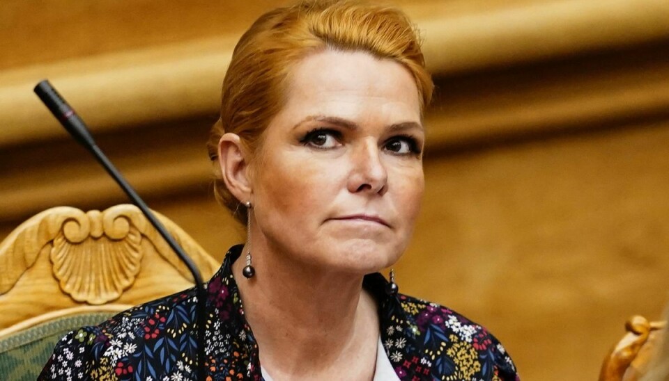 Inger Støjberg bliver ikke kandidat, når Dansk Folkepartis delegerede skal vælge en ny formand. (Arkivfoto)