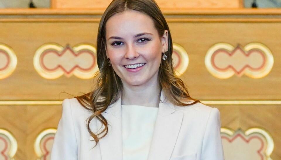 Norges fremtidige dronning, prinsesse Ingrid Alexandra