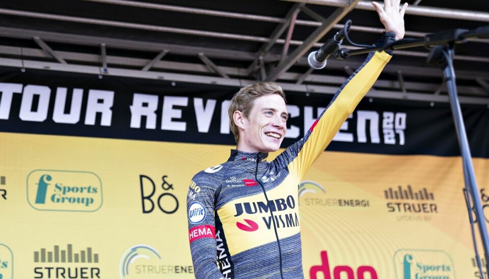 Jonas Vingegaard, her fra et løb sidste år, vil ikke grave dybt og køre klassement i Criterium du Dauphiné, hævder han. (Arkivfoto) Jonas Vingegaard, her fra et løb sidste år, vil ikke grave dybt og køre klassement i Criterium du Dauphiné, hævder han. (Arkivfoto)