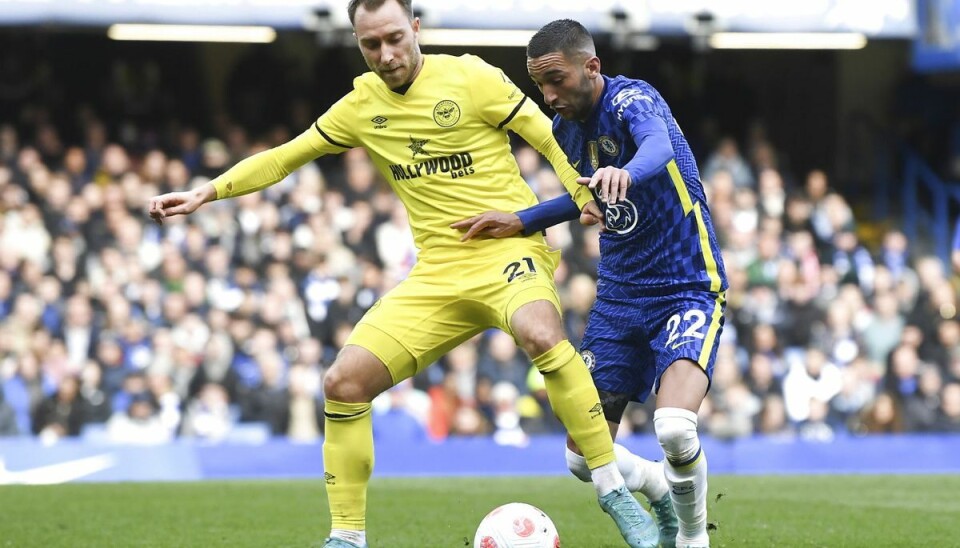Christian Eriksen havde ud over sit mål flere situationer, hvor han var med til at lægge pres på Chelsea. Christian Eriksen havde ud over sit mål flere situationer, hvor han var med til at lægge pres på Chelsea.