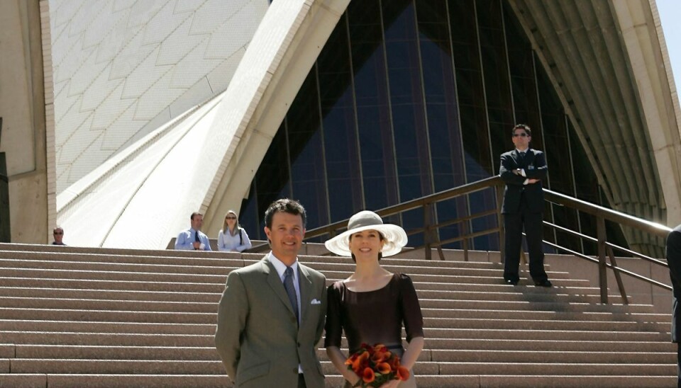Kronprinsesse Mary har flere gange haft kronprins Frederik med til Australien. Både under private og officielle besøg. (Arkivfoto). Kronprinsesse Mary har flere gange haft kronprins Frederik med til Australien. Både under private og officielle besøg. (Arkivfoto).