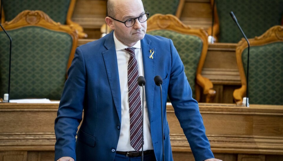 Raser over homo-forbud Søren Pape Poulsen (KF) vil ikke finde sig i, at Konservativ Ungdom vil ekskludere medlemmer af LGBT+.