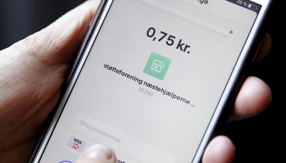 MobilePay kan lige nu drille. MobilePay kan lige nu drille.