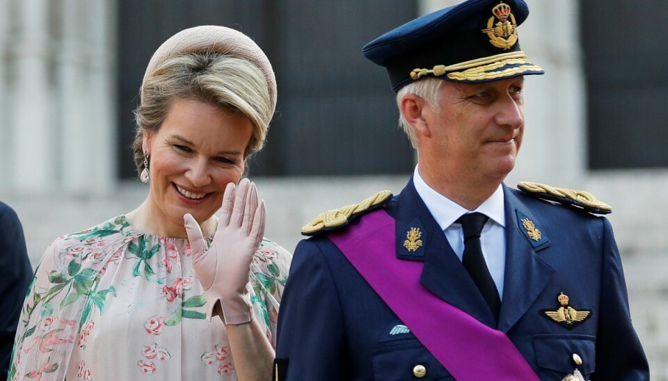 Kong Philippe og dronning Mathilde af Belgien