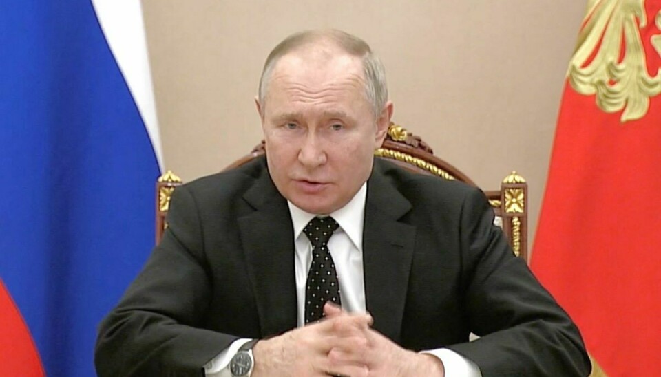 Ruslands præsident, Vladimir Putin.