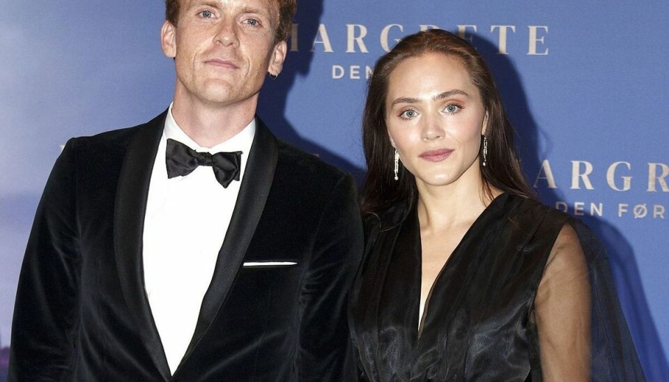 Morten Hee Andersen og Agnes-Felicia Westerlund Rase er blevet kærester. Her ses de til premieren på ''Margrete den første' tilbage i september 2021. (Arkivfoto). Morten Hee Andersen og Agnes-Felicia Westerlund Rase er blevet kærester. Her ses de til premieren på ''Margrete den første' tilbage i september 2021. (Arkivfoto).