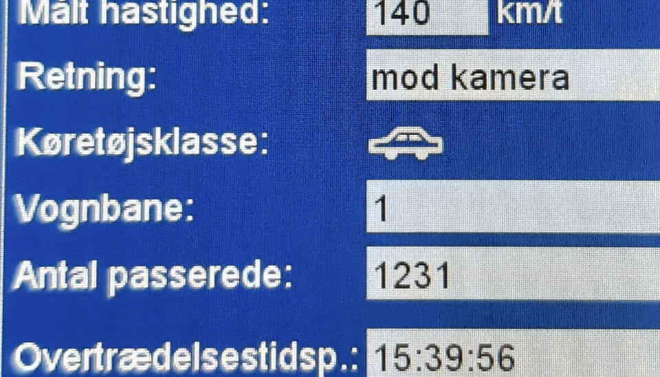 Den her kostede en betinget frakendelse af kørekortet Den her kostede en betinget frakendelse af kørekortet
