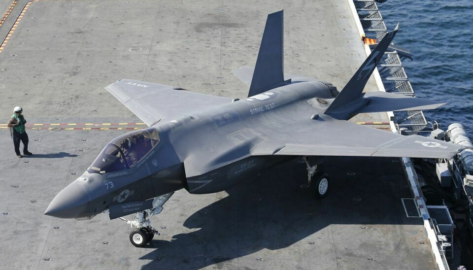 Tyskland vilkøbe 35 kampfly af typen F-35 fra Lockheed Martin i USA.