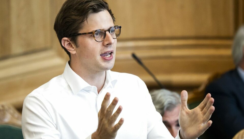 Alex Vanopslagh har gennem sine mere end to år som folketingsmedlem og politisk leder for Liberal Alliance vist, at han har talegaverne i orden. Den tidligere vinder af DM i debat på Folkemødet bruger helst liberale argumenter, men kan også skrue bissen på, når han bliver provokeret. (Arkivfoto)