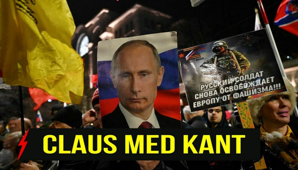 Store dele af verden protesterer nu mod Putins galskab.