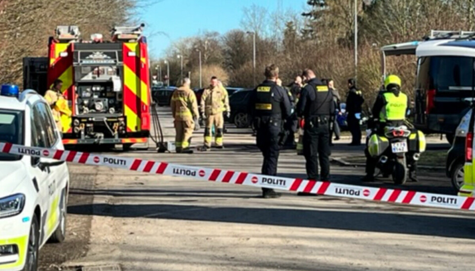 Ulykken er sket på Gamle Landevej i Albertslund.