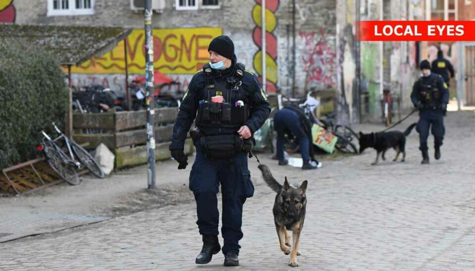 Knivstikkeriet fandt sted tidligt søndag morgen.