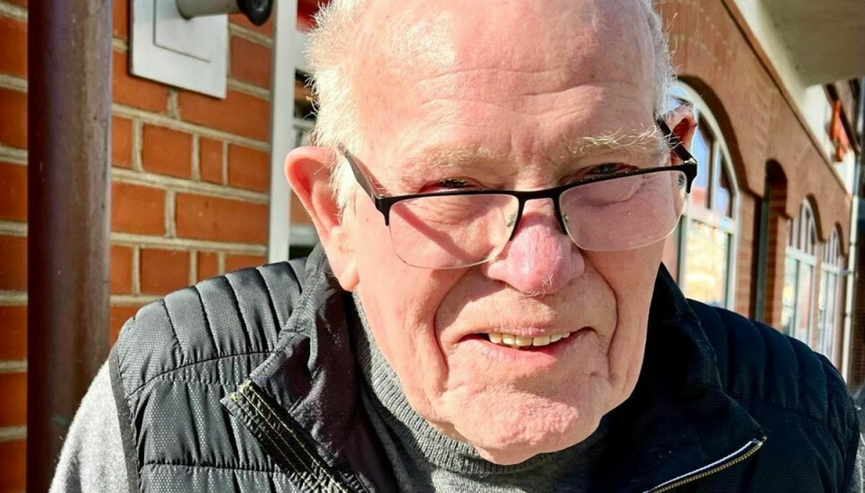 Erling Tornbjerg, pensionist, husker fra sin barndom, da han måtte gå i beskyttelsesrum. Hvor det nærmeste ved hans bopæl er, kan han dog ikke svare på.