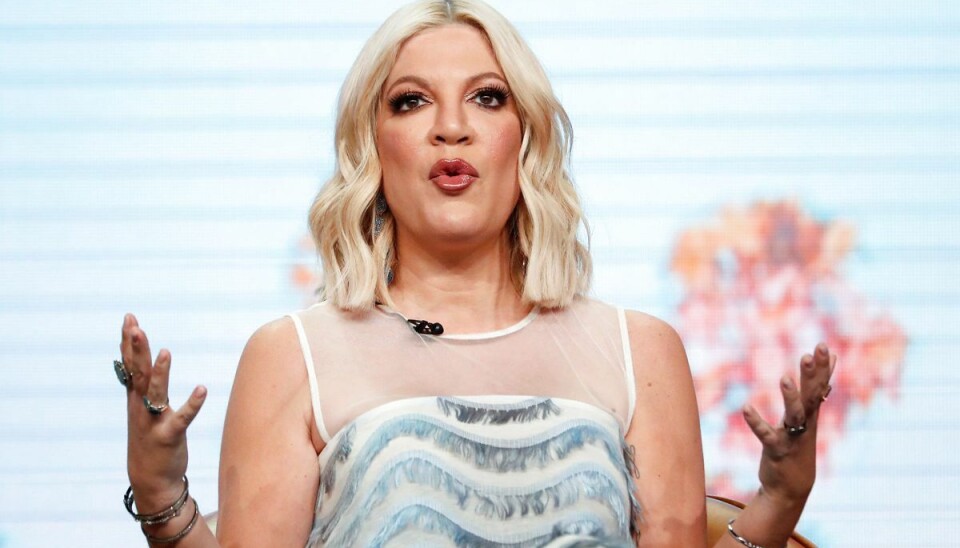 Tori Spelling, der havde rollen som Donna Martin i serien Tori Spelling, der havde rollen som Donna Martin i serien