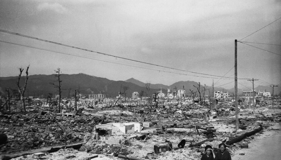 Atombomben udslettede Hiroshima.