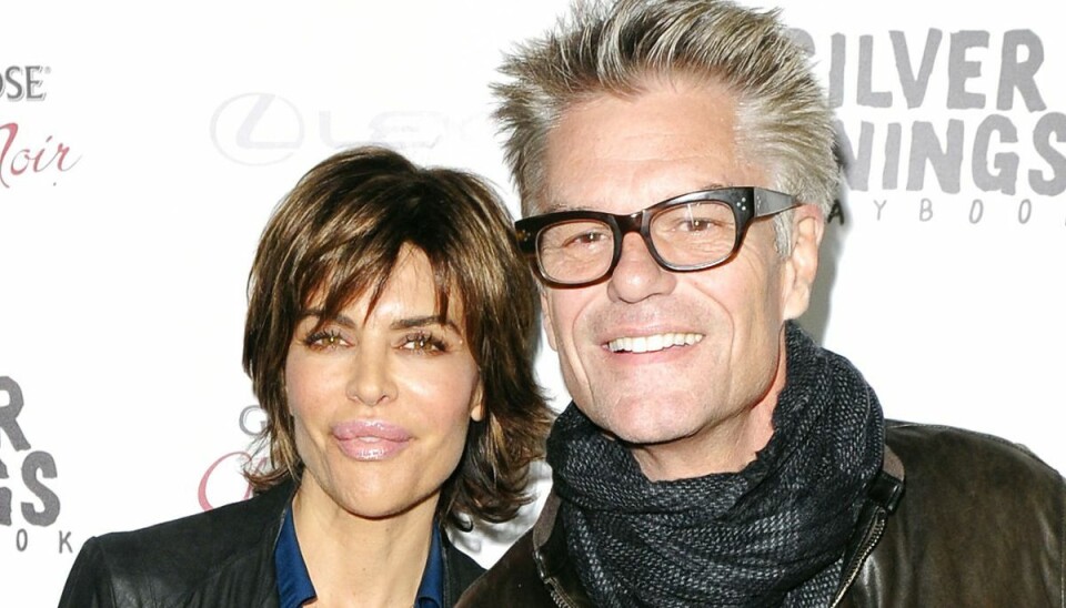 Skuespilleren Harry Hamlin med her sin kone Lisa Rinna. Skuespilleren Harry Hamlin med her sin kone Lisa Rinna.