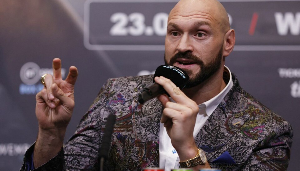 Tyson Fury har endnu ikke officielt prøvet at tabe en boksekamp.