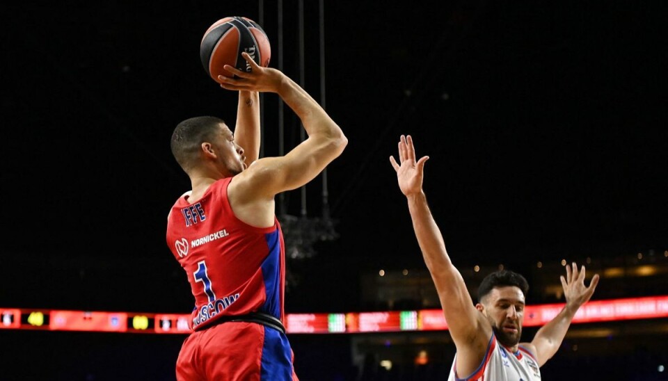 Den danske basketballspiller Gabriel 'Iffe' Lundberg spiller til daglig for russiske CSKA Moskva. (Arkivfoto) Den danske basketballspiller Gabriel 'Iffe' Lundberg spiller til daglig for russiske CSKA Moskva. (Arkivfoto)
