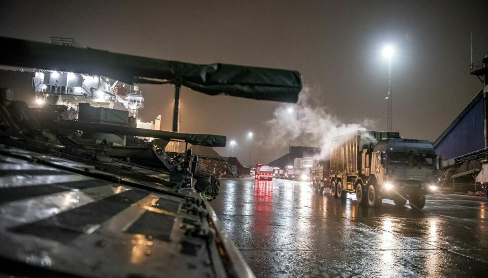 Det er ikke første gang, hvor Køge Havn bliver brugt af militæret. Blandt andet her i 2019