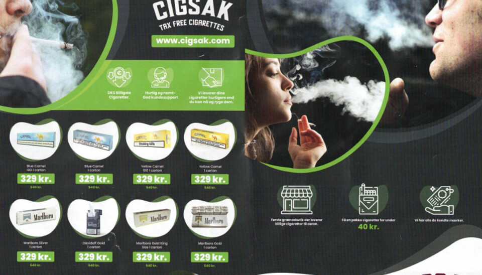 Denne brochure er blevet omdelt i et boligområde i Kolding. Virksomhedens ejer påstår, at han intet kender til den. Denne brochure er blevet omdelt i et boligområde i Kolding. Virksomhedens ejer påstår, at han intet kender til den.