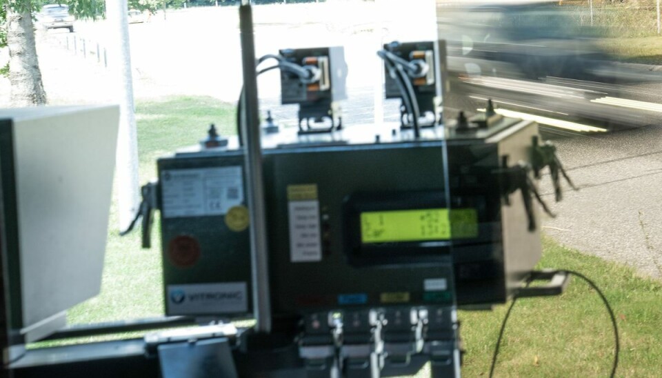 Politiets fotovogn blitzede på en enkelt dag 573 bilister. Politiets fotovogn blitzede på en enkelt dag 573 bilister.