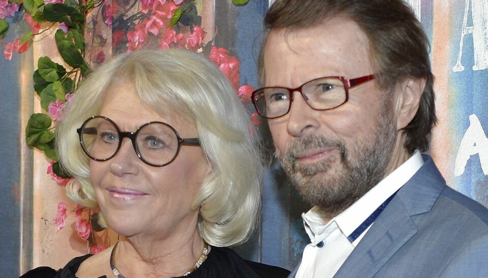 Lena Kallersjö (tv.) og Björn Ulvaeus skal skilles. Lena Kallersjö (tv.) og Björn Ulvaeus skal skilles.