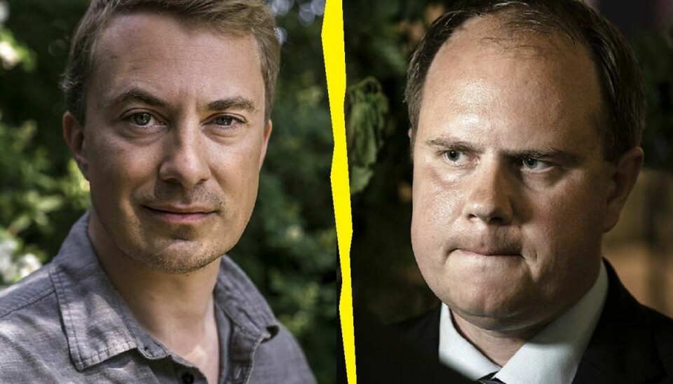 Morten Messerschmidt - og Pia Kjærsgaard - skal ikke forvente at få plads i DFs ledelse, hvis Martin Henriksen bliver formand.