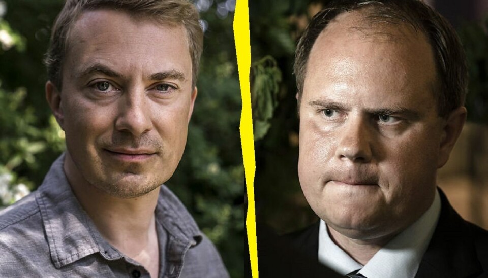 Der er udbrudt åben krig mellem to af Dansk Folkepartis stærke mænd, Morten Messerschmidt og Martin Henriksen.