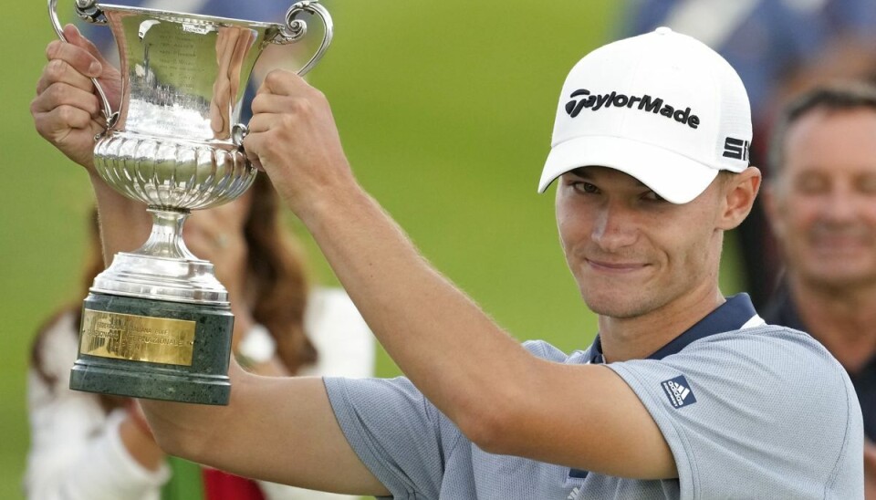 Nicolai Højgaard kan for anden gang fejre en triumf på DP World Tour - den tidligere European Tour. (Arkivfoto) Nicolai Højgaard kan for anden gang fejre en triumf på DP World Tour - den tidligere European Tour. (Arkivfoto)