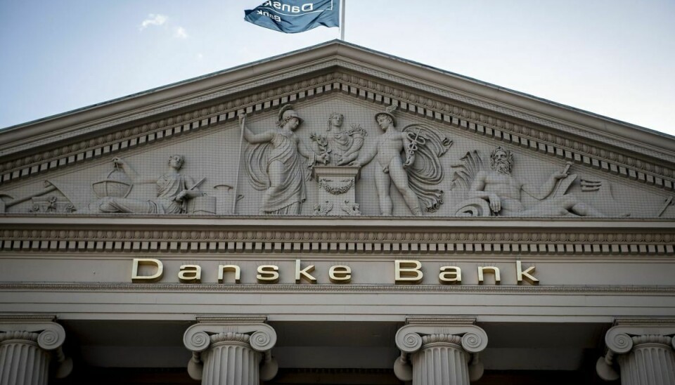 (ARKIV) Danske Bank tjente i 2021 12,9 milliarder kroner. Langt mere end i 2020.