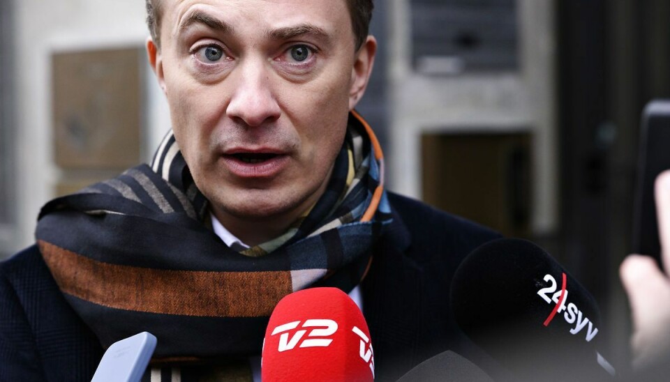 Messerschmidt i kæmpe nederlag Morten Messerschmidt nedstemt. Han har lidt det første store nederlag.