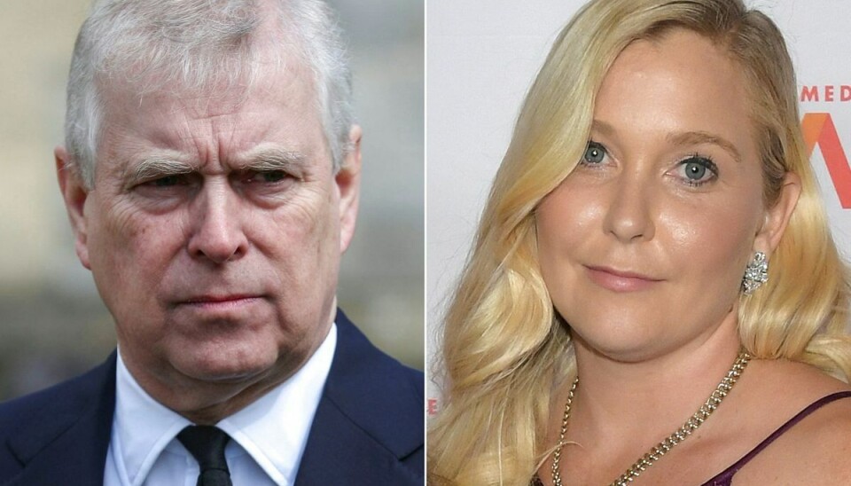 Prins Andrew og Virginia Giuffre Prins Andrew og Virginia Giuffre