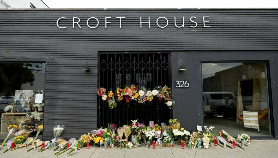 Det var i møbelforretningen Croft House i Los Angeles, at den unge kvinde blev dræbt.