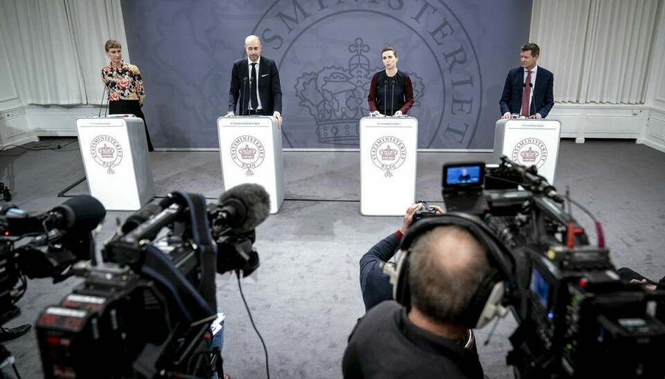 Onsdagens pressemøde i Danmark har fundet vej til den internationale presse.