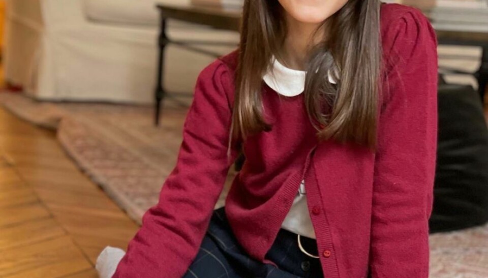 Prinsesse Athena er det yngste af dronningens 8 børnebørn. Prinsesse Athena er det yngste af dronningens 8 børnebørn.