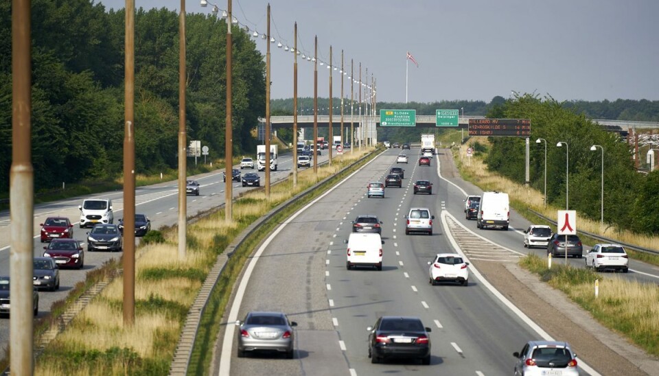 Der registreres omkring 2300 motorvejsuheld årligt. (Arkivfoto)