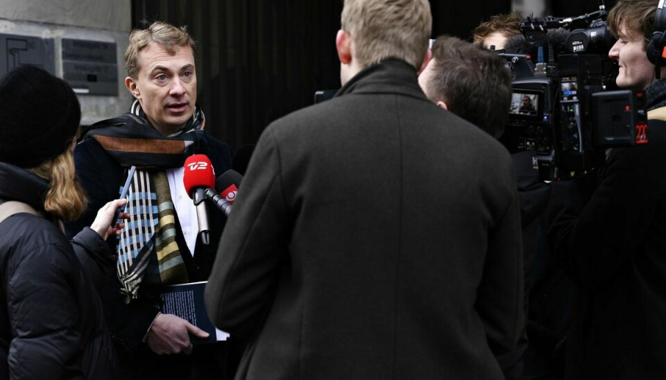 Morten Messerschmidt har ingen planer om at forlade Dansk Folkeparti. Selv hvis rivalen Martin Henriksen eksempelvis bliver ny formand. (Arkivfoto)